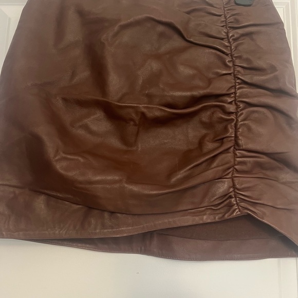 NWT- LAMARQUE - Aricia Skirt- CHOCOLATE 6 - SOLD @ REVOLVE - Picture 2 of 5